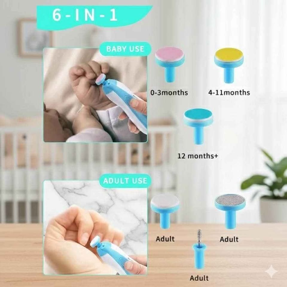 Baby Nail Trimmer 6 in 1 - 5